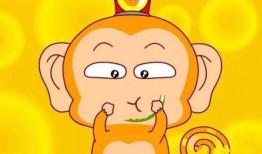 猴王吃瓜有动作,瓜果飘香动作瞬间