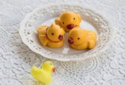 带你吃瓜小黄鸭饼干,甜蜜滋味尽在口中