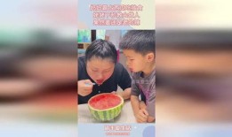 给妈妈吃瓜,为妈妈送上清凉甜蜜的瓜果盛宴