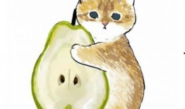 猫咪买瓜吃瓜图片卡通版,买瓜吃瓜的快乐时光